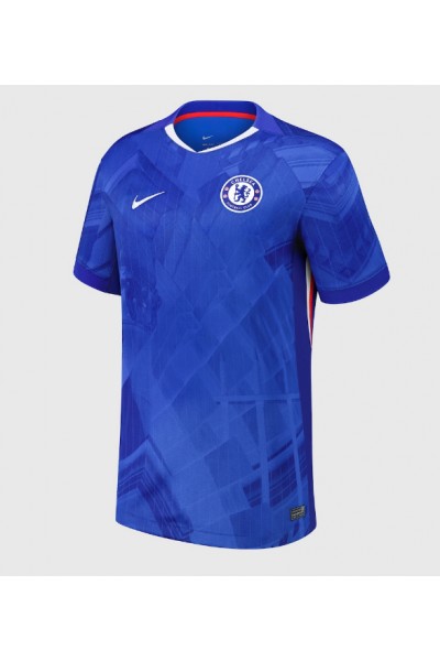 Chelsea Christopher Nkunku #18 Voetbaltruitje Thuis tenue 2025-26 Korte Mouw Chelsea Christopher Nkunku #18 Voetbaltruitje Thuis tenue 2025-26 Korte Mouw